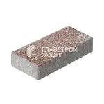 Тротуарная плитка Прямоугольник 30х60х6 см, хаски на камне