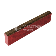 Камень бортовой БР 100.20.8, арабская ночь, красное основание