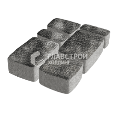 Тротуарная плитка Классико, стоун с мраморной крошкой, 4 см