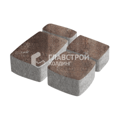 Тротуарная плитка Классико, яшма, 4 см