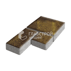 Тротуарная плитка Рубико, осень, 4 см