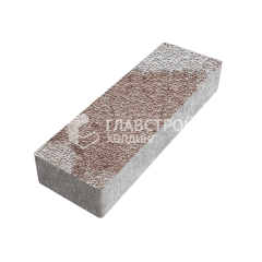 Тротуарная плитка 300х100х60, хаски с мраморной крошкой