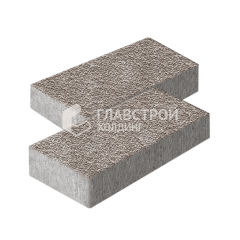 Тротуарная плитка 600х300х60, сахара с мраморной крошкой