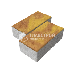 Тротуарная плитка 240х120х70, шафран