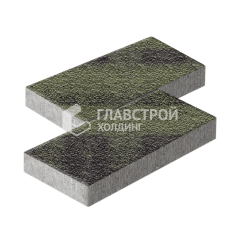 Тротуарная плитка 500х250х60, янтарь с гранитной крошкой