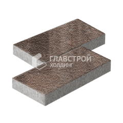 Тротуарная плитка 500х250х60, яшма с гранитной крошкой