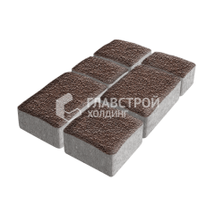 Тротуарная плитка Старый город, барселона с мраморной крошкой, 6 см