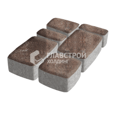 Тротуарная плитка Классико, яшма, 6 см