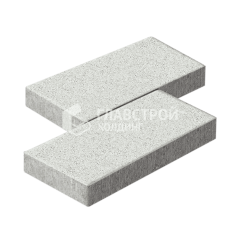 Тротуарная плитка 500х250х60, белая