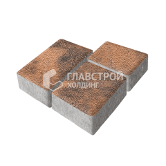 Тротуарная плитка Лэндхаус, сомон на камне, 4 см