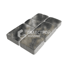 Тротуарная плитка Брук, стоун, 4 см