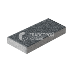 Тротуарная плитка 500х250х60, черная с мраморной крошкой