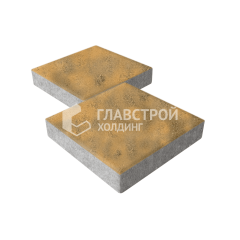 Тротуарная плитка Квадрат 400х400х60, гончар