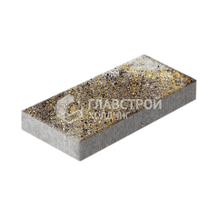 Тротуарная плитка 500х250х60, агат желтый