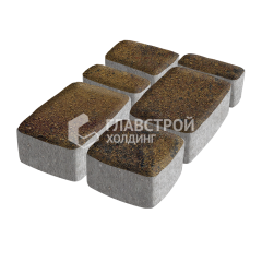 Тротуарная плитка Классика 4 камня, арабская ночь, 4 см