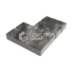 Тротуарная плитка 200х100х60, стоун на камне