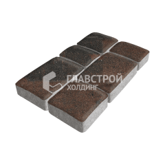 Тротуарная плитка Брук, конго, 6 см