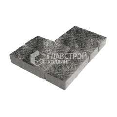 Тротуарная плитка 200х100х80, стоун с мраморной крошкой