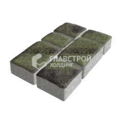 Тротуарная плитка Старый город, янтарь, 6 см