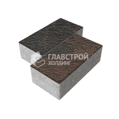 Тротуарная плитка 240х120х70, конго с гранитной крошкой