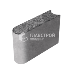 Камень бортовой БРШ 50.20.8, аляска черная с мраморной крошкой