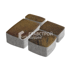 Тротуарная плитка Классика 4 камня, арабская ночь, 6 см