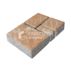 Тротуарная плитка Мюнхен, сансет, 5 см