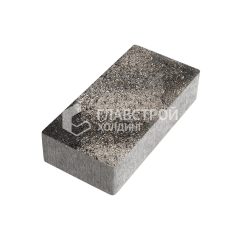 Тротуарная плитка 200х100х40, агат коричневый