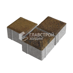 Тротуарная плитка Квадрат 100х100х60, арабская ночь