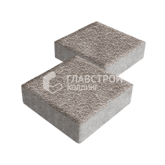 Тротуарная плитка Квадрат 200х200х60, сахара с мраморной крошкой