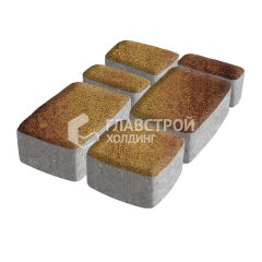 Тротуарная плитка Классика 4 камня, каир, 6 см