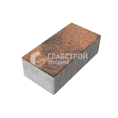 Тротуарная плитка 240х120х70, сомон с гранитной крошкой