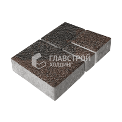 Тротуарная плитка Мюнхен, конго с мраморной крошкой, 4 см