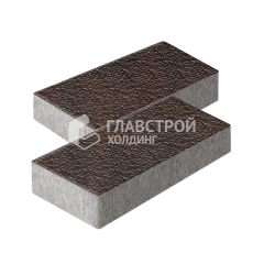 Тротуарная плитка 600х300х60, клинкер с гранитной крошкой