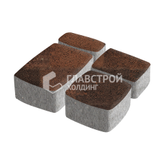 Тротуарная плитка Классика 4 камня, сорренто, 4 см