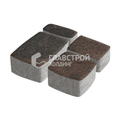 Тротуарная плитка Классико, конго на камне, 6 см