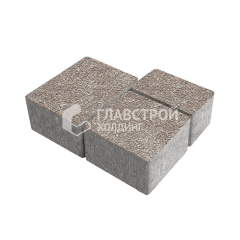 Тротуарная плитка Ностальгия, сахара на камне, 4 см