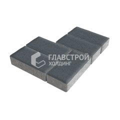 Тротуарная плитка 200х100х100, черная