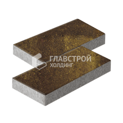 Тротуарная плитка 500х250х60, осень