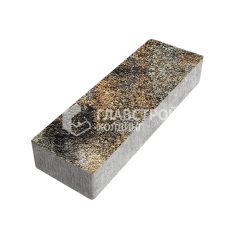 Тротуарная плитка 300х100х60, агат кофейный с гранитной крошкой
