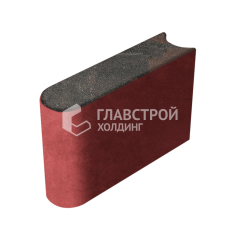Камень бортовой БРШ 50.20.8, конго, красное основание
