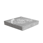 Тротуарная плитка 3D, серо-белая, 6 см